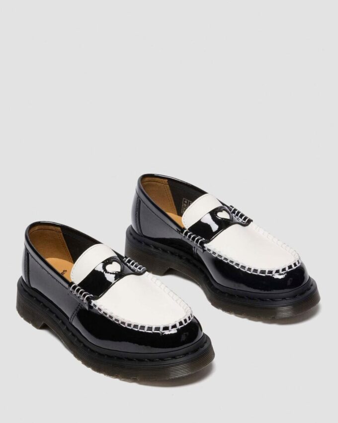 Mocasines Penton Heart de dos tonos en piel Arcadia Rub Off Mocasines Penton Heart de dos tonos en piel Arcadia Rub Off