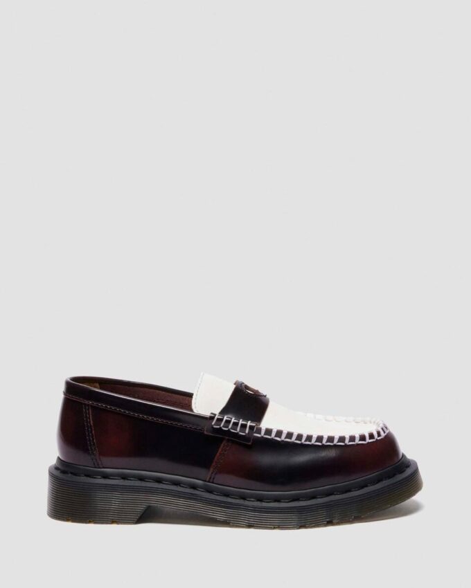 Mocasines Penton Heart de dos tonos en piel Arcadia Rub Off Mocasines Penton Heart de dos tonos en piel Arcadia Rub Off