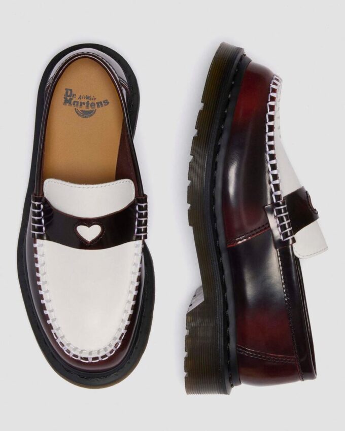 Mocasines Penton Heart de dos tonos en piel Arcadia Rub Off Mocasines Penton Heart de dos tonos en piel Arcadia Rub Off