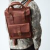 Mochila de piel Ambassador Leather Mochila de piel Ambassador Leather