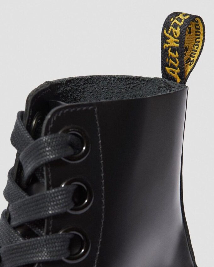 Molly Botas de plataforma de piel para mujer Molly Botas de plataforma de piel para mujer