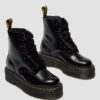 Molly Botas de plataforma de piel para mujer Molly Botas de plataforma de piel para mujer