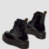 Molly Botas de plataforma de piel para mujer Molly Botas de plataforma de piel para mujer