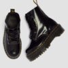 Molly Botas de plataforma de piel para mujer Molly Botas de plataforma de piel para mujer