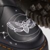 MONK CELESTIAL MOTH Zapatos de plataforma de cuero