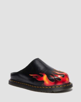 Mules de piel San Flame