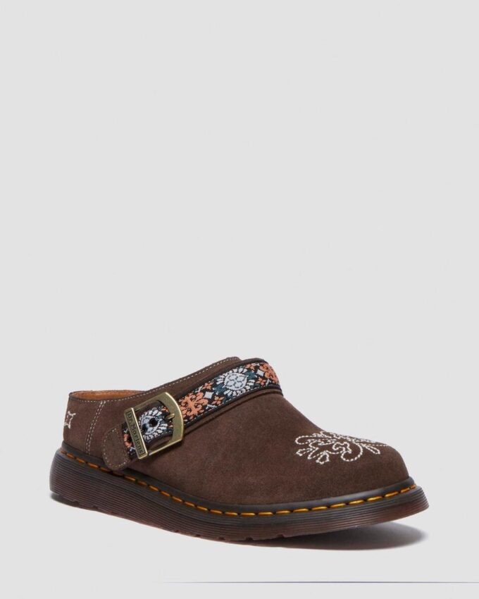 Mules Isham de ante y jacquard Mules Isham de ante y jacquard