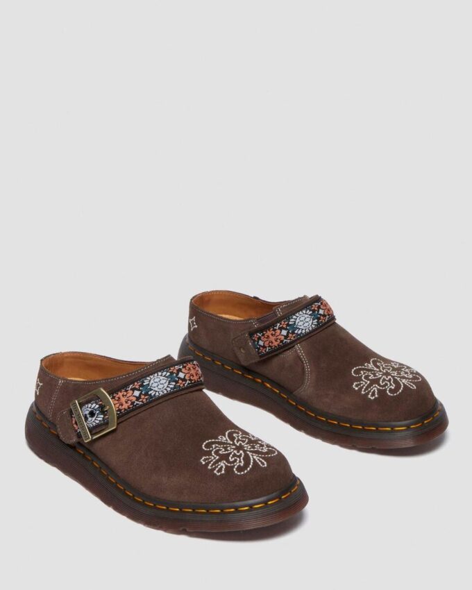 Mules Isham de ante y jacquard Mules Isham de ante y jacquard