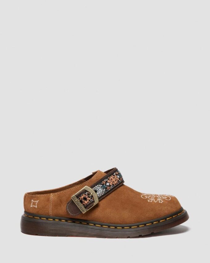 Mules Isham de ante y jacquard Mules Isham de ante y jacquard