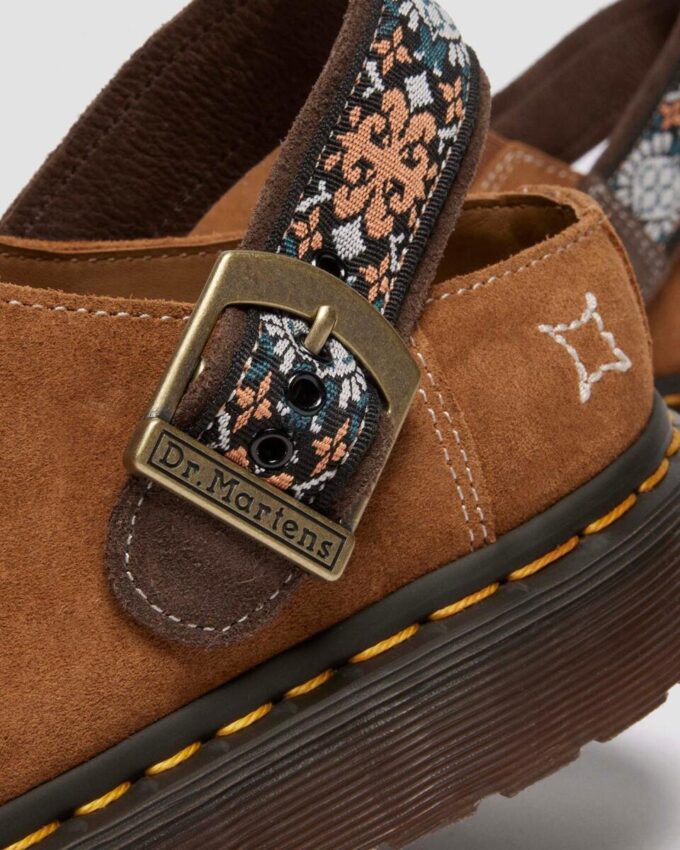 Mules Isham de ante y jacquard Mules Isham de ante y jacquard
