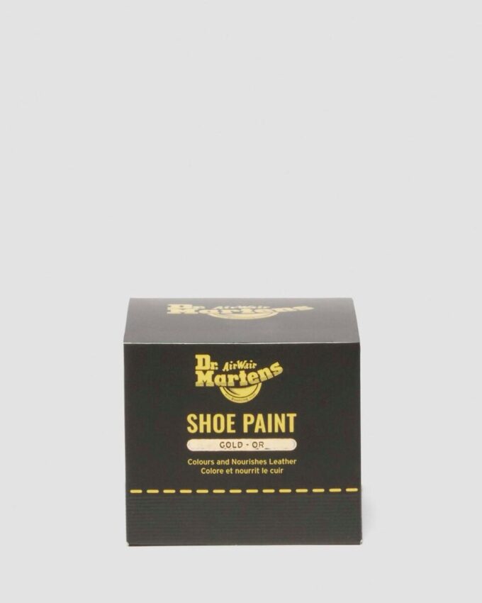 Pintura para zapatos dorada