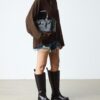 REJENA HI Botas de cuero Old Harness REJENA HI Botas de cuero Old Harness