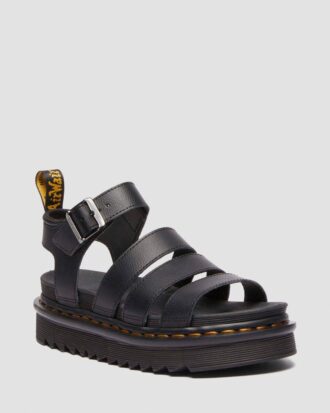 Sandalias con correas de cuero Blaire Athena