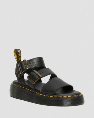 Sandalias con plataforma de cuero Gryphon Pisa