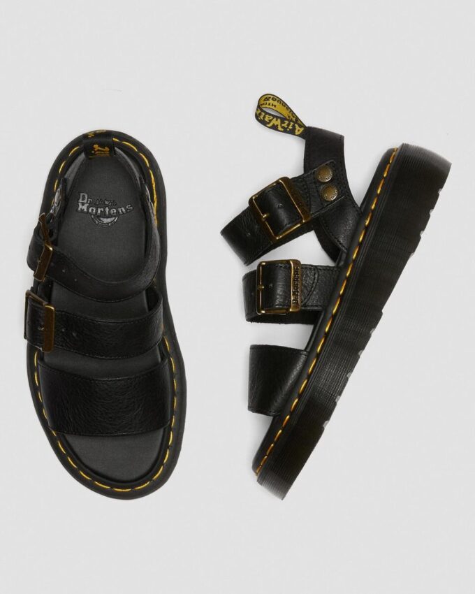 Sandalias con plataforma de cuero Gryphon Pisa Sandalias con plataforma de cuero Gryphon Pisa