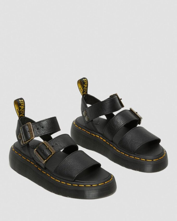 Sandalias con plataforma de cuero Gryphon Pisa Sandalias con plataforma de cuero Gryphon Pisa
