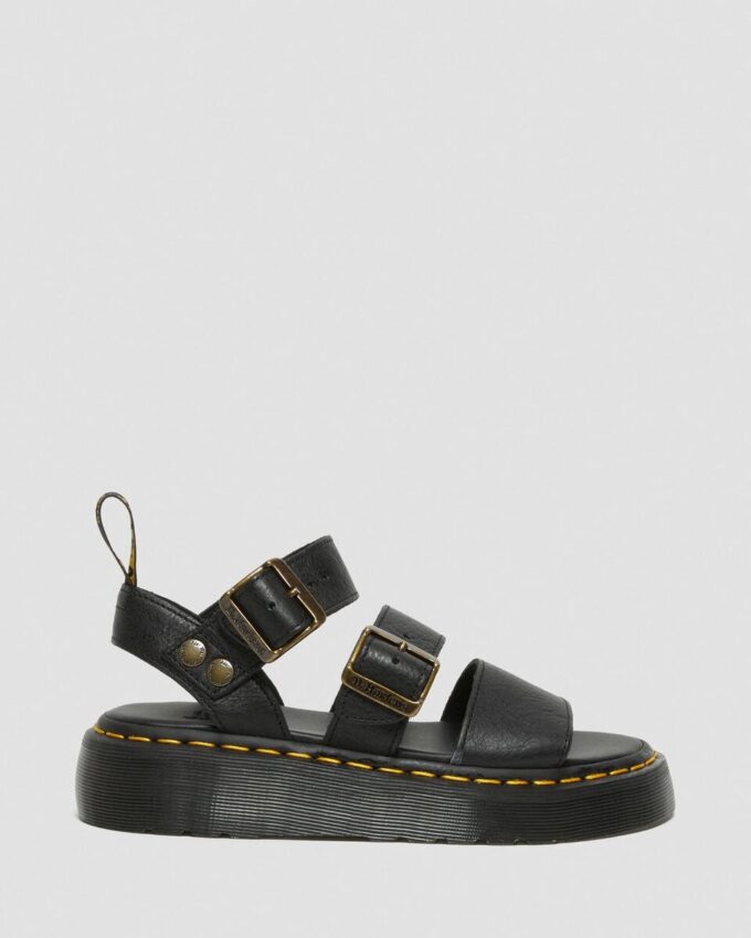 Sandalias con plataforma de cuero Gryphon Pisa Sandalias con plataforma de cuero Gryphon Pisa