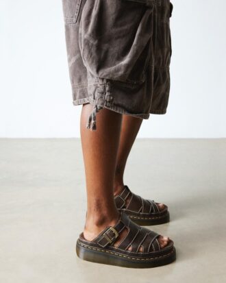 Sandalias de cuero Maxxy Slide AR Rogue