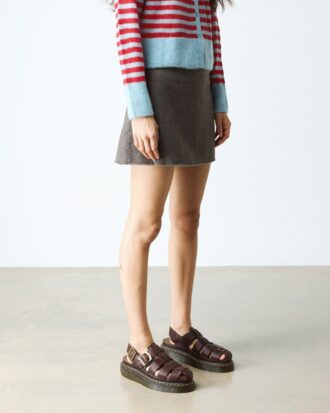 Sandalias de pescador de piel Wrenlie Grizzly