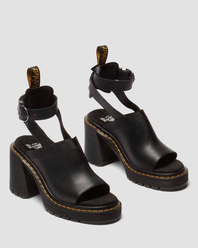 Sandalias de piel con punta abierta Millee Sandalias de piel con punta abierta Millee