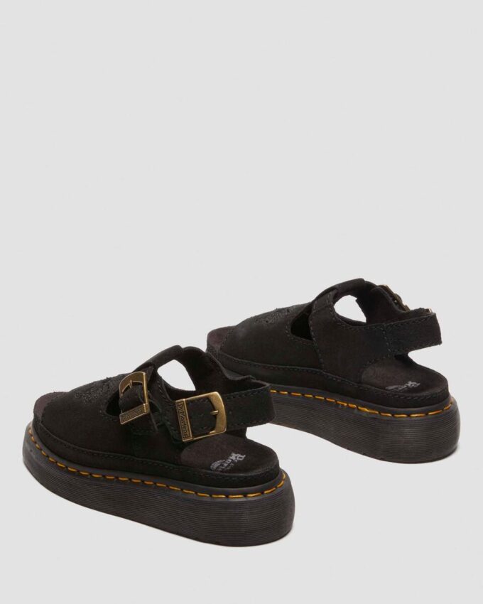 Sandalias Dunnet Flower de piel suave Sandalias Dunnet Flower de piel suave