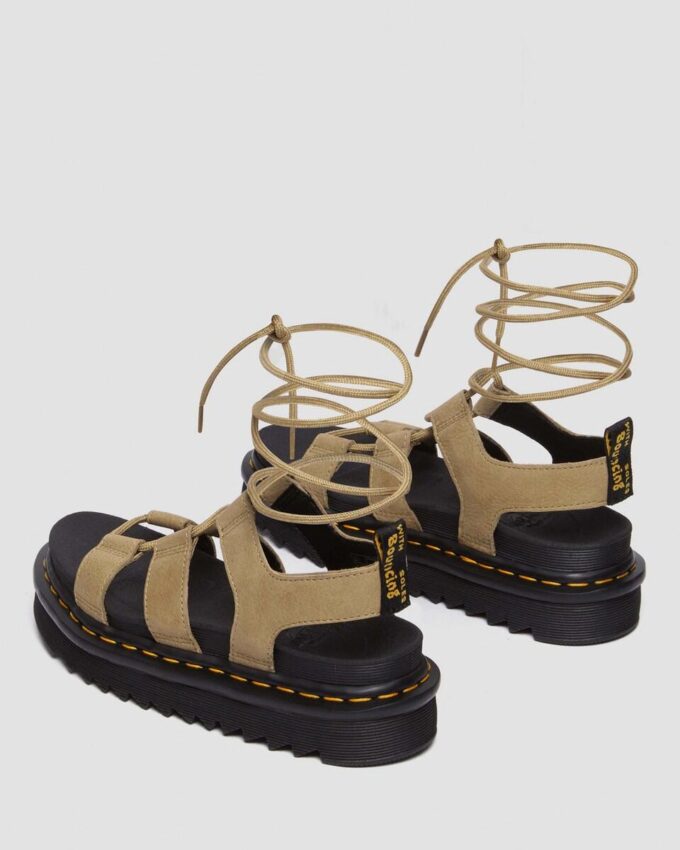 Sandalias gladiadoras de nubuck abatanado Nartilla Sandalias gladiadoras de nubuck abatanado Nartilla