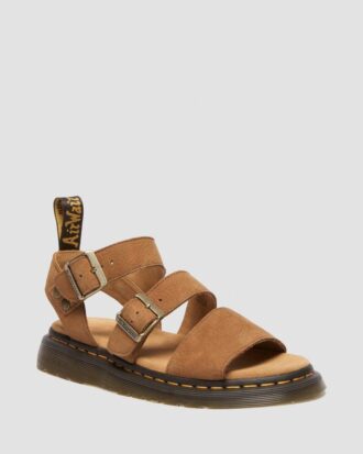 Sandalias Gryphon de nubuck abatanado