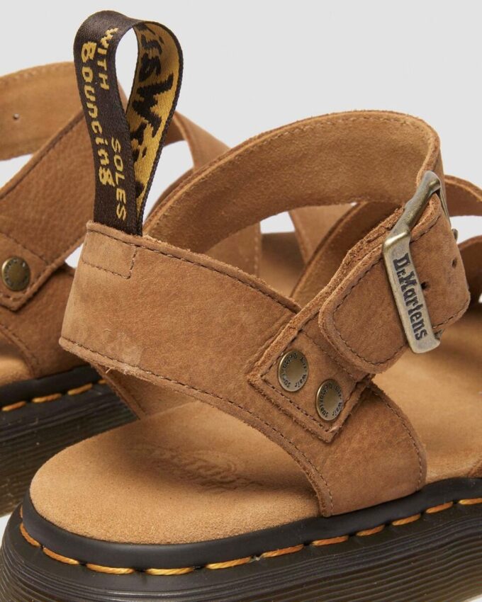 Sandalias Gryphon de nubuck abatanado Sandalias Gryphon de nubuck abatanado