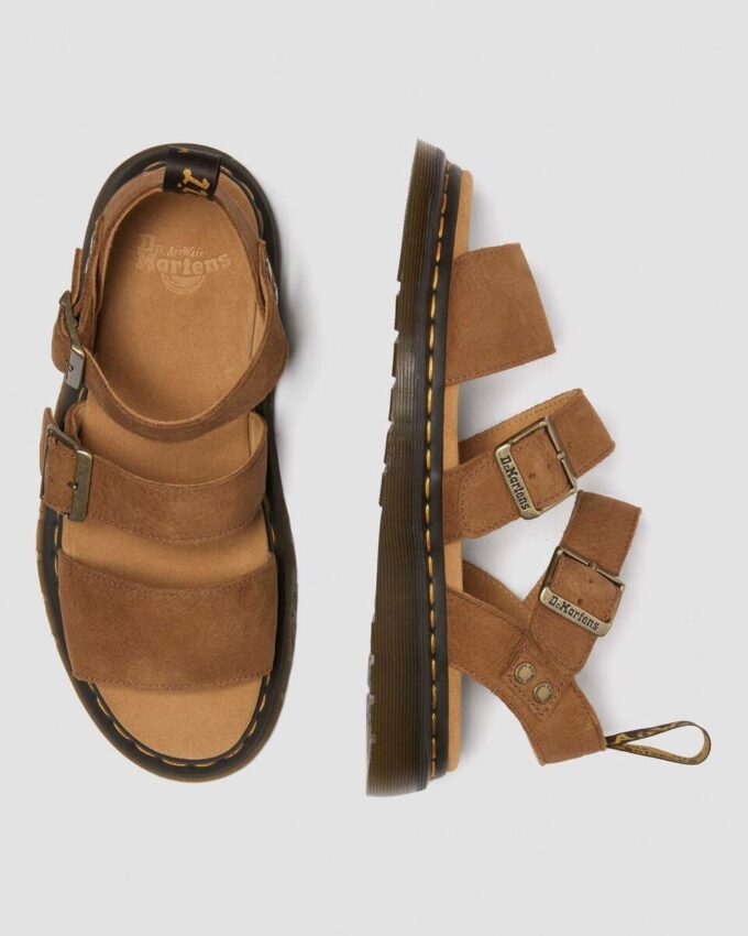 Sandalias Gryphon de nubuck abatanado Sandalias Gryphon de nubuck abatanado