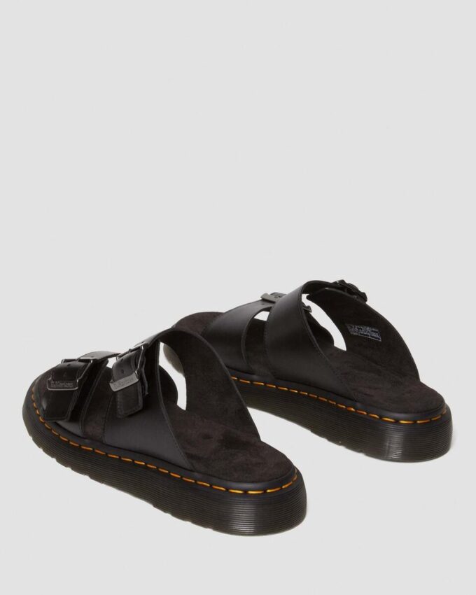 Sandalias Josef Analine con hebilla de cuero Sandalias Josef Analine con hebilla de cuero