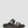 Sandalias Josef Analine con hebilla de cuero Sandalias Josef Analine con hebilla de cuero