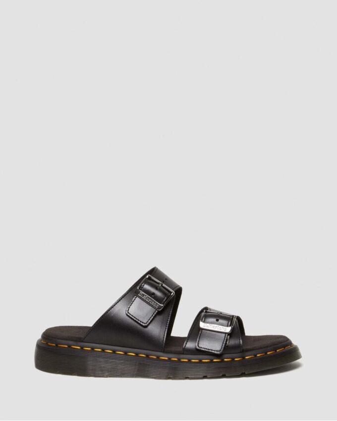 Sandalias Josef Analine con hebilla de cuero Sandalias Josef Analine con hebilla de cuero