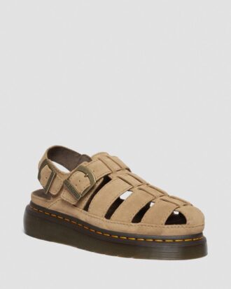 Sandalias WRENLIE Bronx de ante estilo pescador