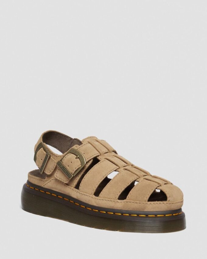 Sandalias WRENLIE Bronx de ante estilo pescador