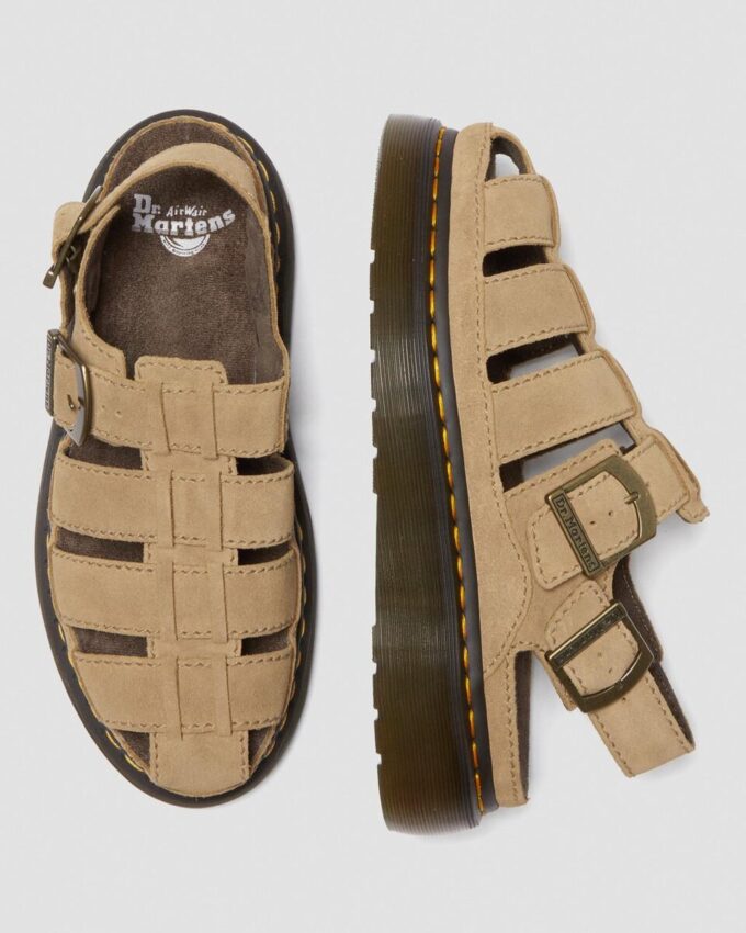 Sandalias WRENLIE Bronx de ante estilo pescador