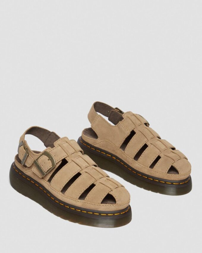 Sandalias WRENLIE Bronx de ante estilo pescador