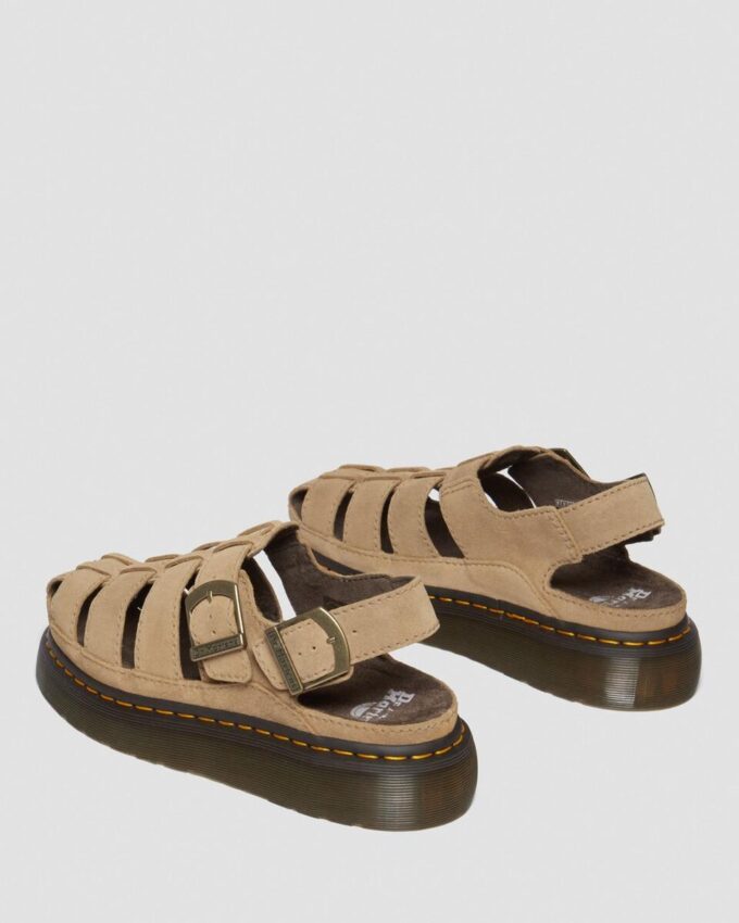 Sandalias WRENLIE Bronx de ante estilo pescador