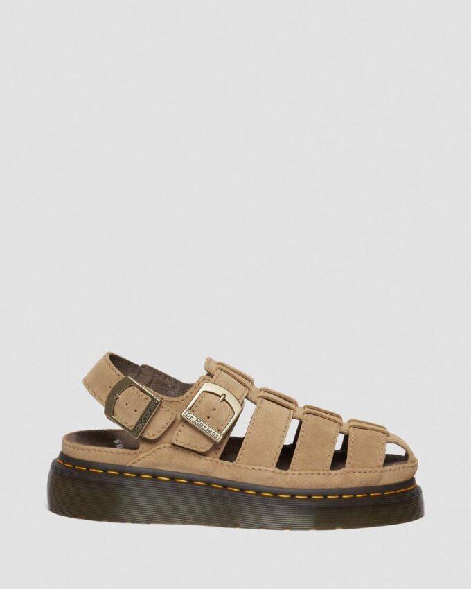 Sandalias WRENLIE Bronx de ante estilo pescador