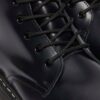 Smooth Leather Platform Boots with White Stitches, Jadon Smooth Leather Platform Boots with White Stitches, Jadon