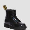 TODDLER 1460 RAINBOW Patent Leather Botas con cordones