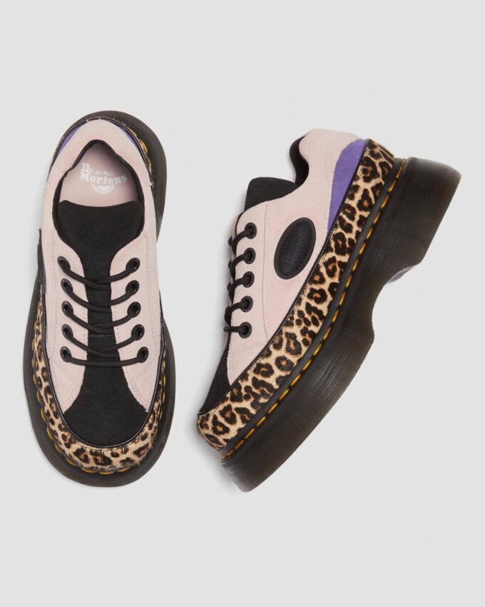 Zapatos Buzz 5-Eye con estampado de leopardo y ante Zapatos Buzz 5-Eye con estampado de leopardo y ante