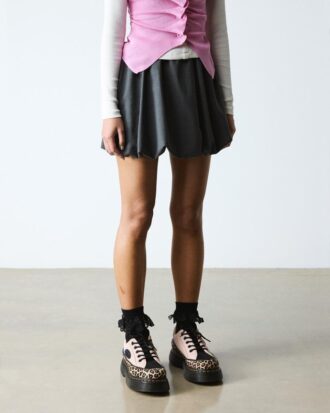 Zapatos Buzz 5-Eye con estampado de leopardo y ante