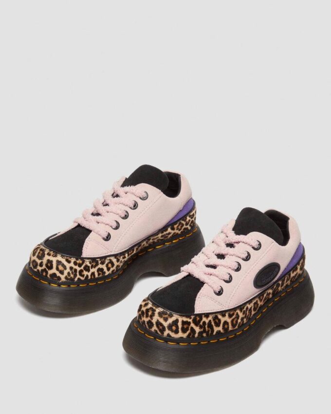Zapatos Buzz 5-Eye con estampado de leopardo y ante Zapatos Buzz 5-Eye con estampado de leopardo y ante