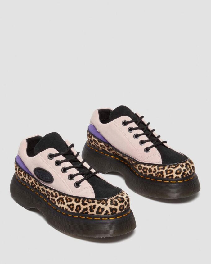 Zapatos Buzz 5-Eye con estampado de leopardo y ante Zapatos Buzz 5-Eye con estampado de leopardo y ante