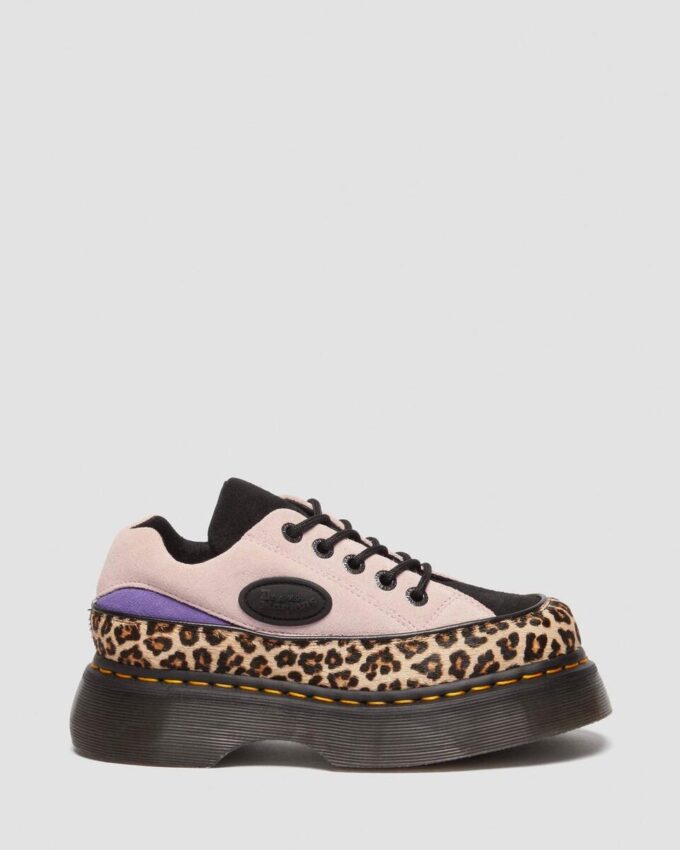 Zapatos Buzz 5-Eye con estampado de leopardo y ante Zapatos Buzz 5-Eye con estampado de leopardo y ante