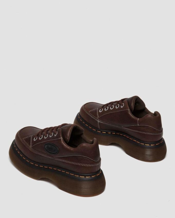Zapatos Buzz 5-Eye Grizzly Leather Zapatos Buzz 5-Eye Grizzly Leather