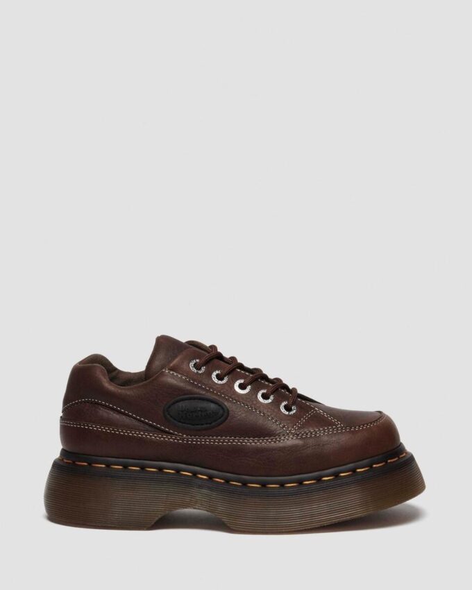 Zapatos Buzz 5-Eye Grizzly Leather Zapatos Buzz 5-Eye Grizzly Leather
