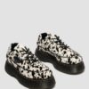 Zapatos BUZZ de 5 ojales con pelo de dálmata sobre cuero Zapatos BUZZ de 5 ojales con pelo de dálmata sobre cuero