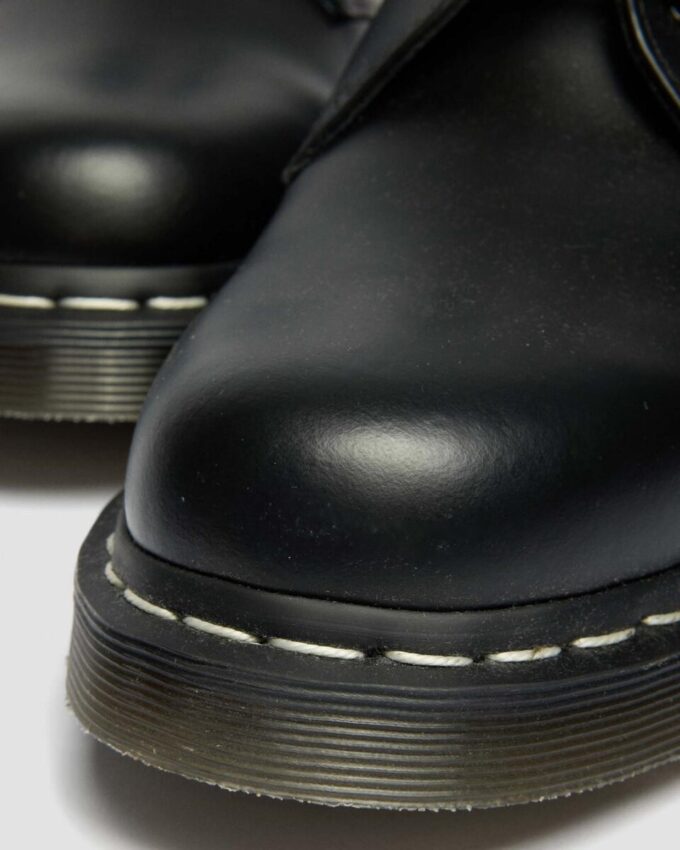 Zapatos con cordones de Smooth Leather y costuras blancas 1461 Zapatos con cordones de Smooth Leather y costuras blancas 1461