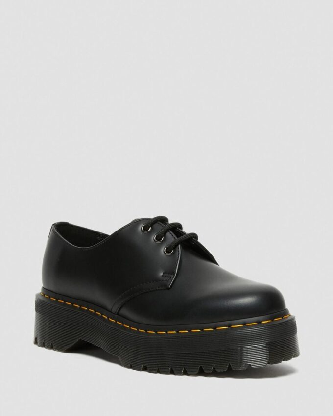 Zapatos con plataforma de Smooth Leather 1461 Zapatos con plataforma de Smooth Leather 1461